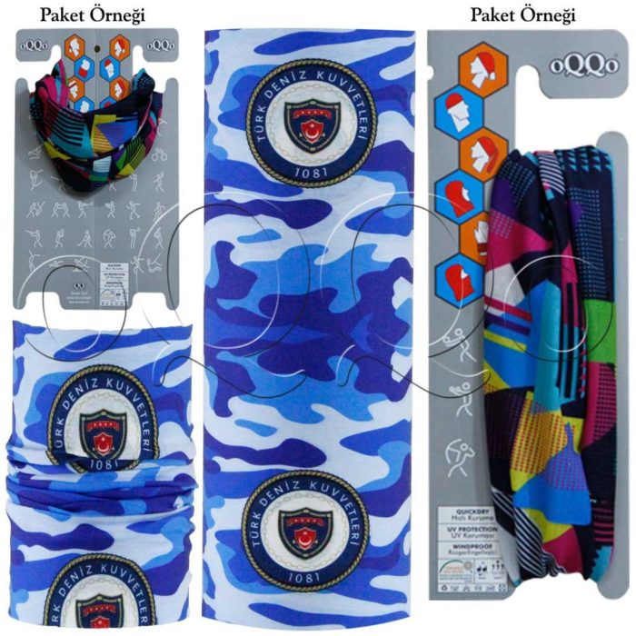 Buff, boyunluk DENİZCİ ASKER  Tema-130